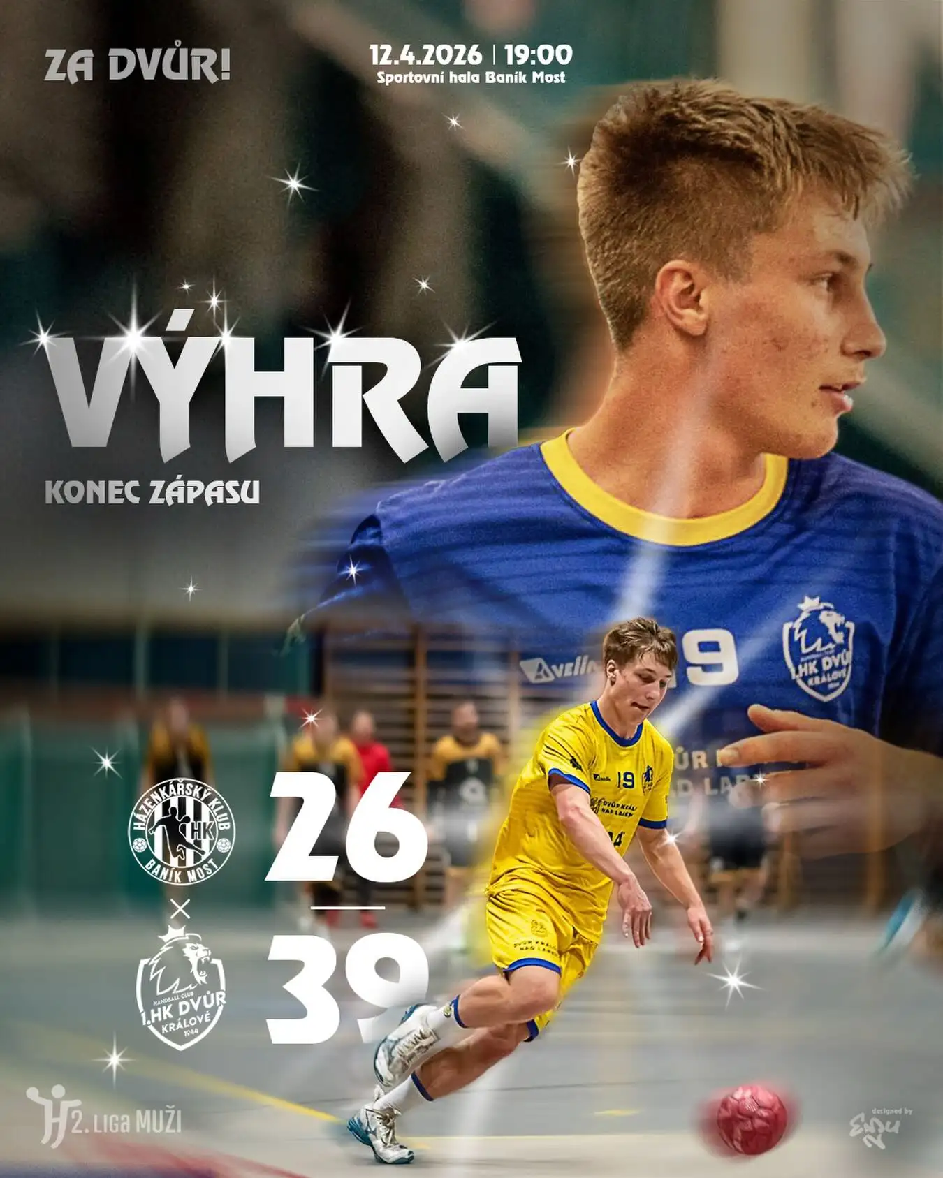 Most odolával jen v prvním poločase