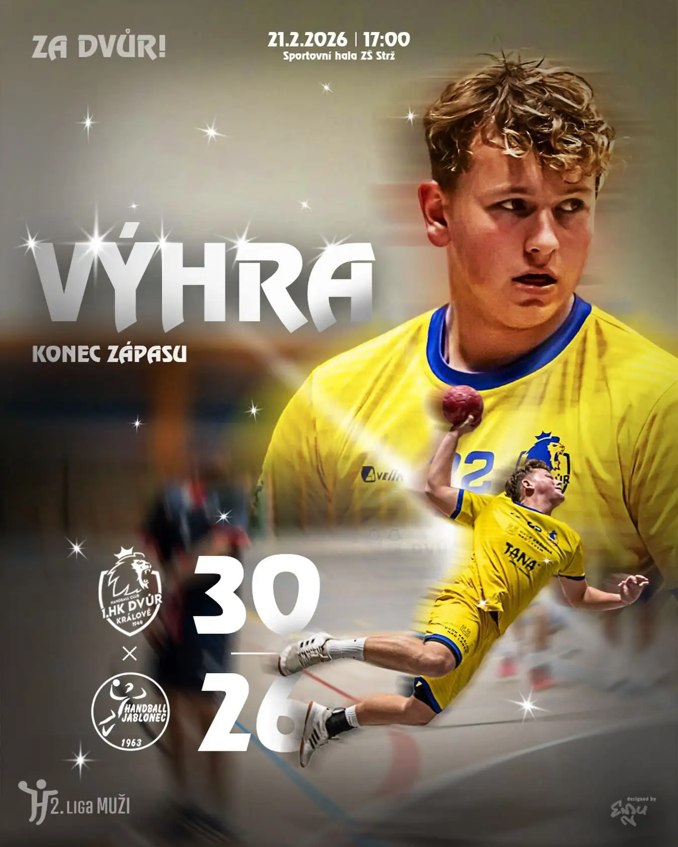 Jablonec porážíme o čtyři branky