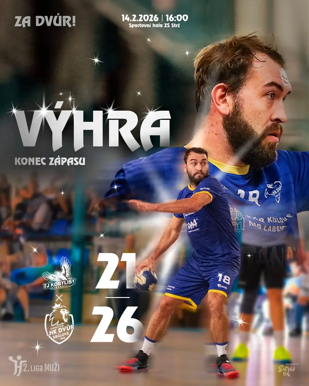 Kobylisy porážíme, ale výkon dobrý nebyl