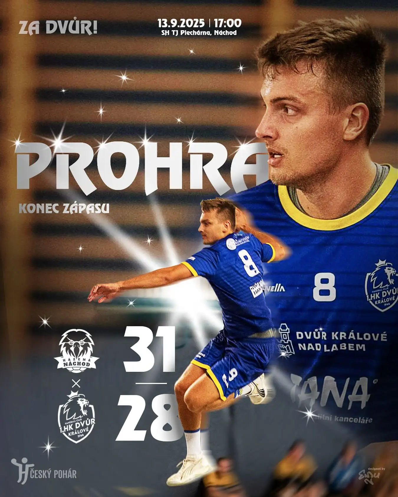 Pohárová stopka v 1. kole