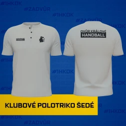 Klubové polotriko šedé