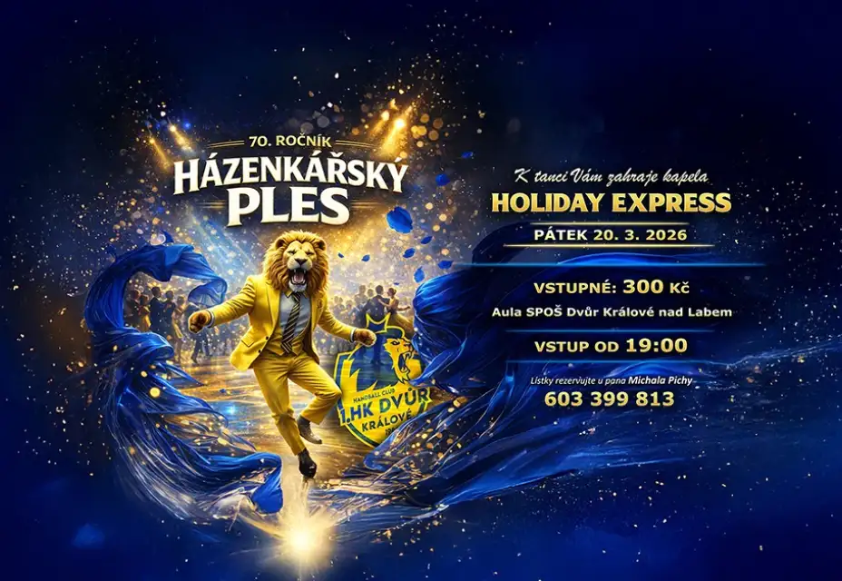 70. ročník házenkářského plesu