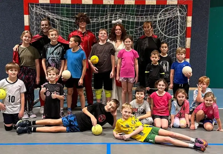 Čerti s andělem dorazili na trénink nejmenších